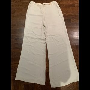Emporio Armani crepe wide leg dress pants